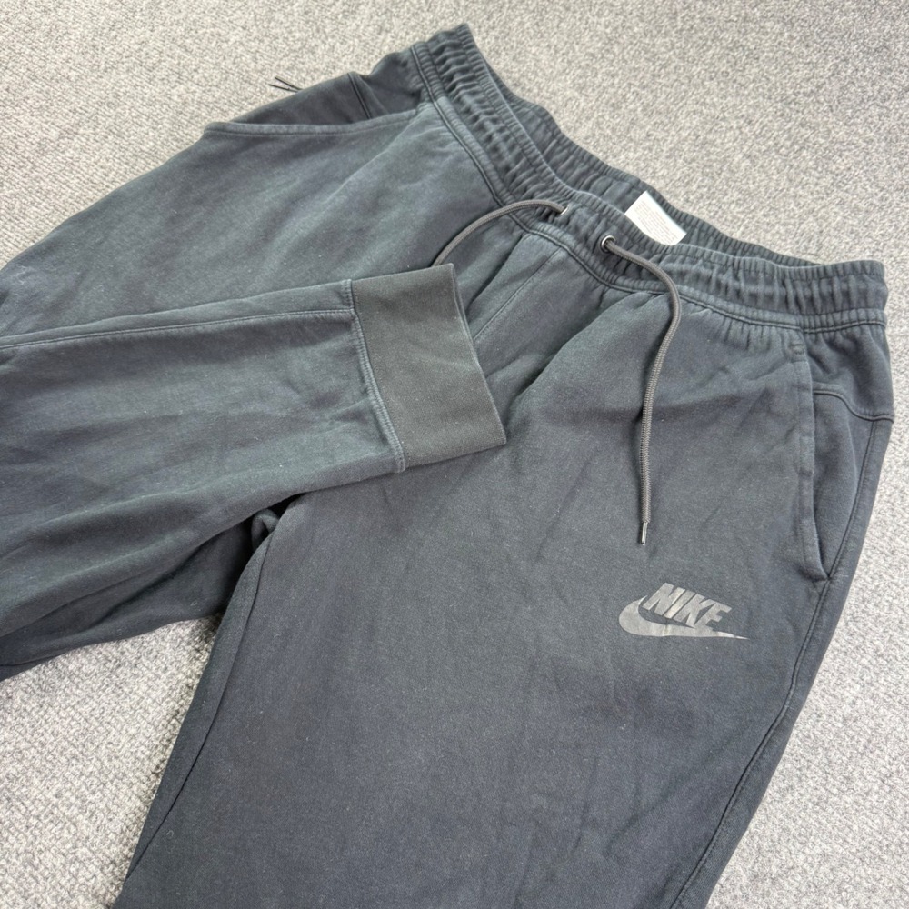 Nike Sportswear Joggers Size XL Black DD5293-010 Tapered Cuffed Sweatpants Mens